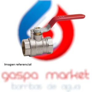 VALVULA BOLA PASO TOTAL 1 PULGADA HI-HI PN25 -20°C A 120C