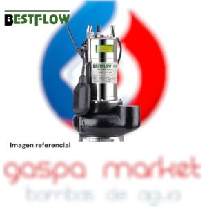 BESTFLOW VM 10-50 /G 1HP 220V BOMBA SUMERGIBLE AGUAS NEGRAS